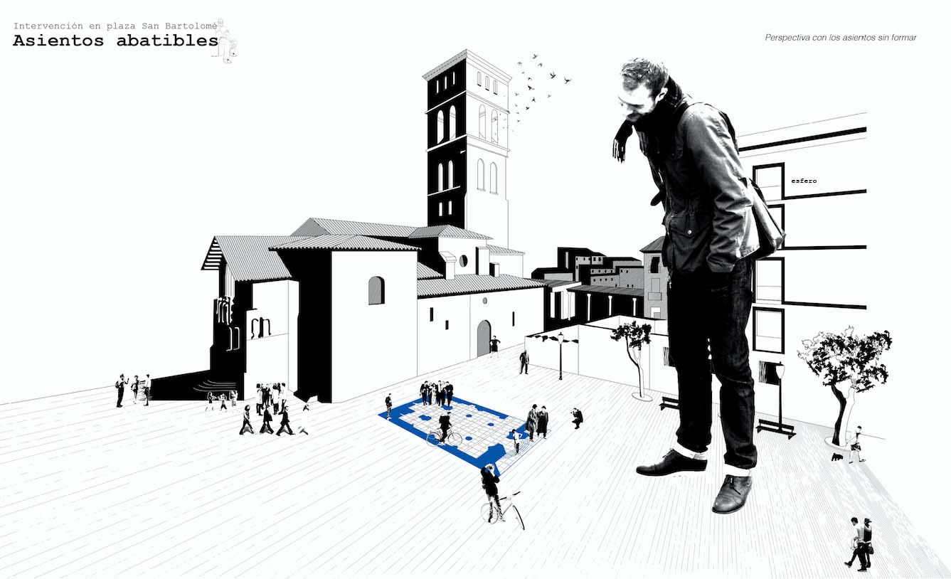 San Bartolomé planta con asientos abatidos